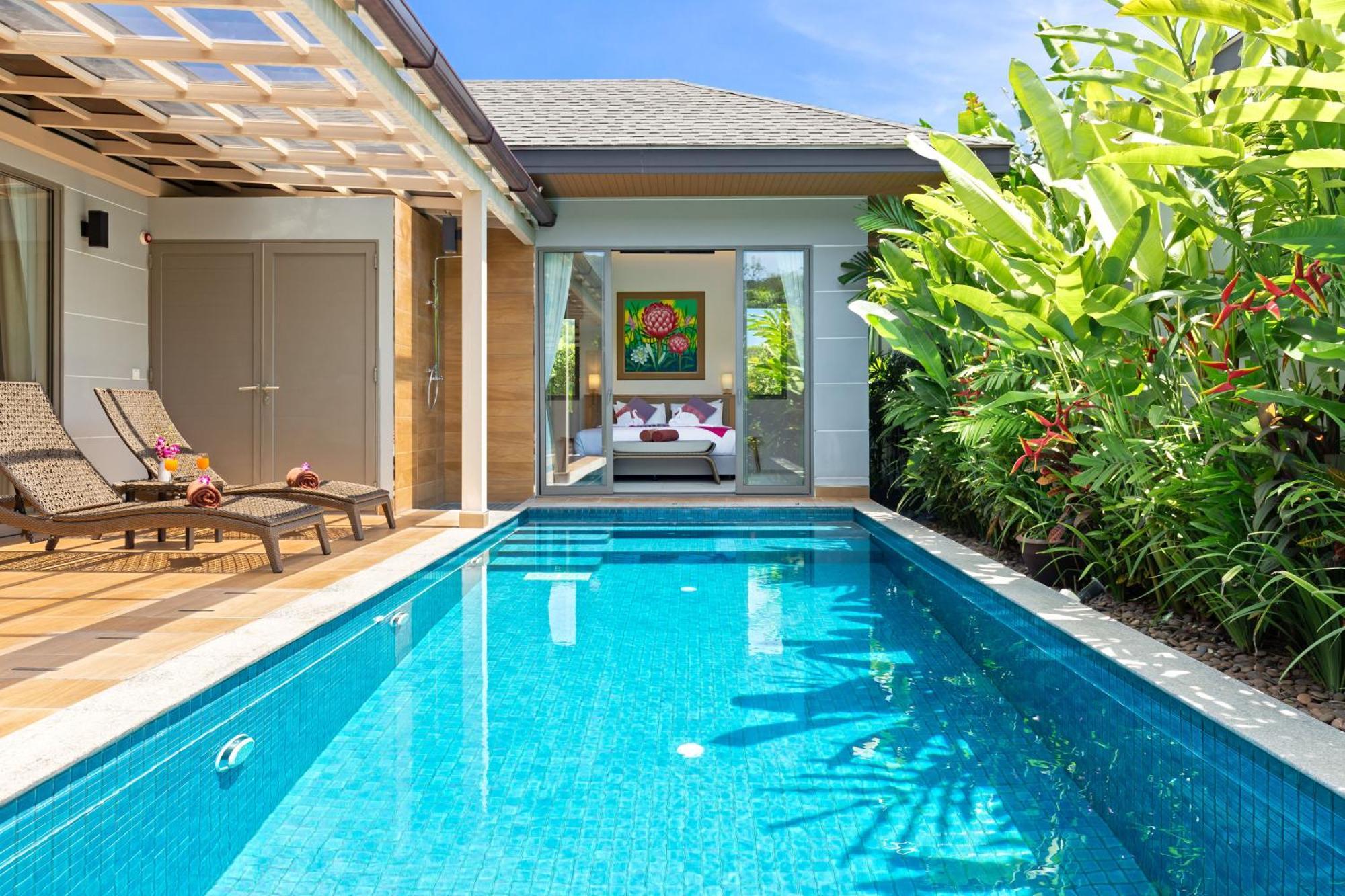 Private Resort Boutique Villa Dalaa 5 With Eco Pool, Near Kamala-stranden Eksteriør bilde