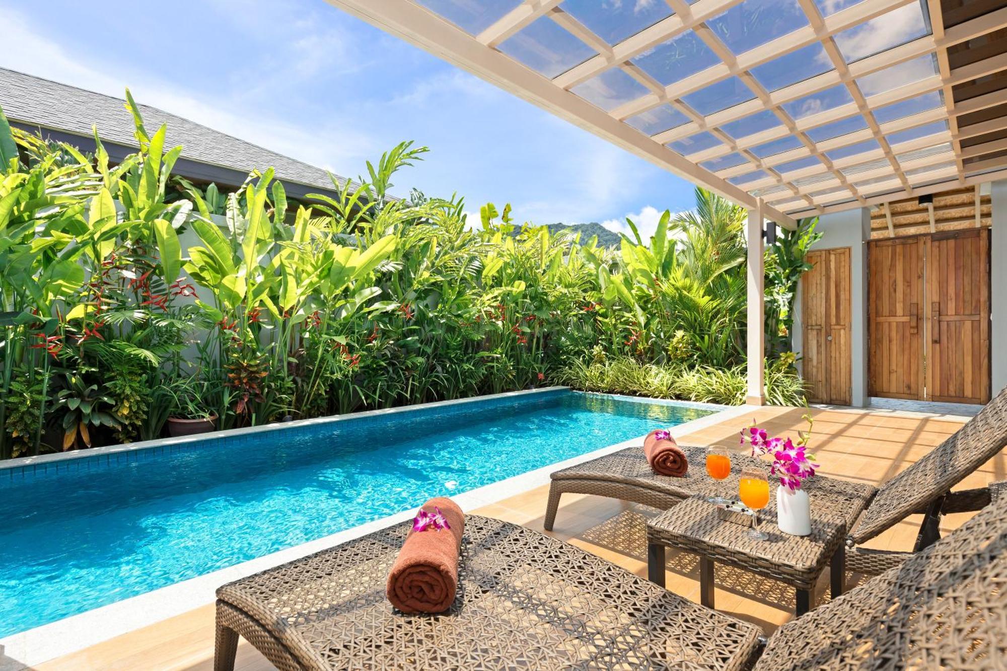Private Resort Boutique Villa Dalaa 5 With Eco Pool, Near Kamala-stranden Eksteriør bilde