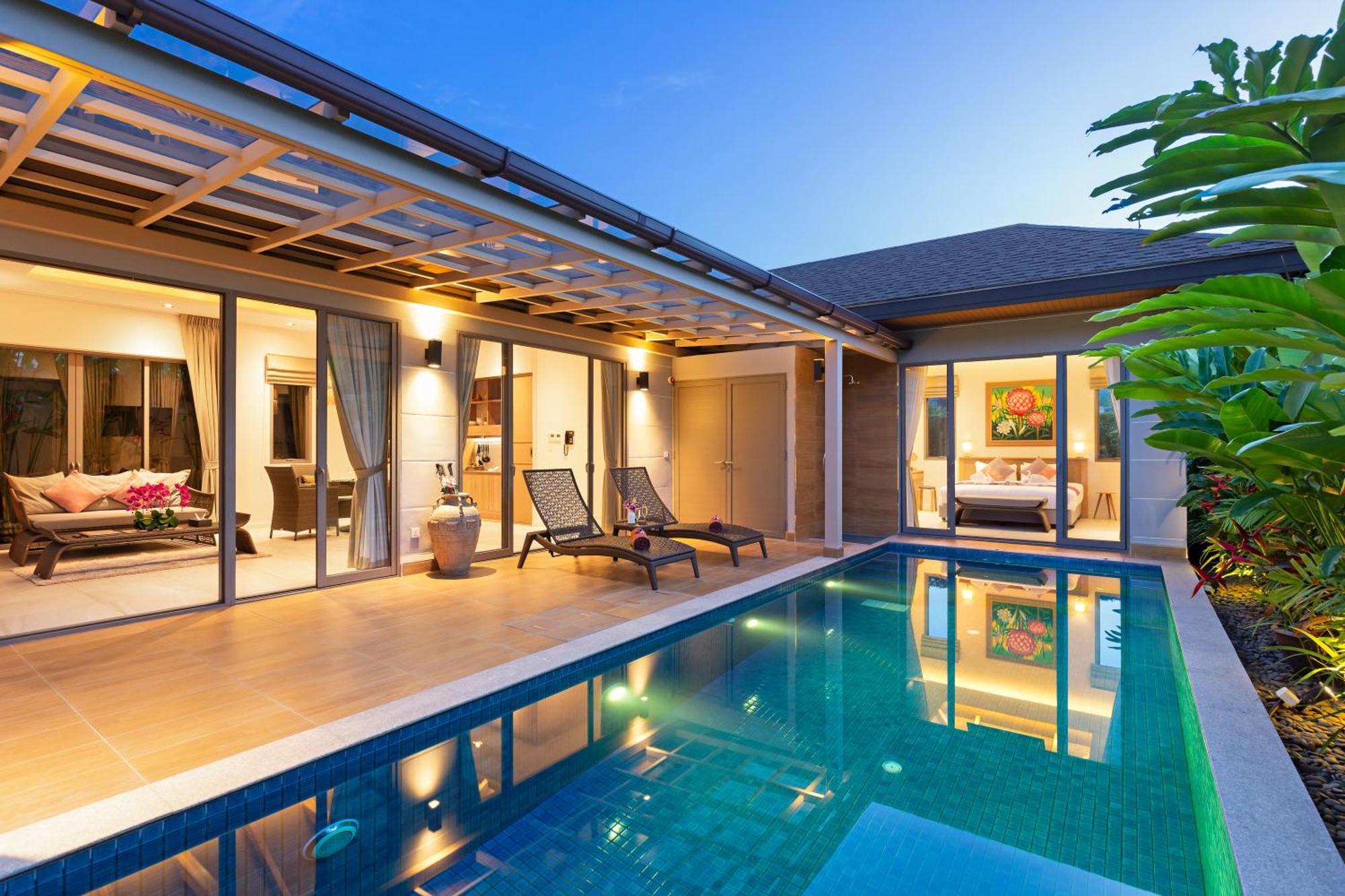 Private Resort Boutique Villa Dalaa 5 With Eco Pool, Near Kamala-stranden Eksteriør bilde